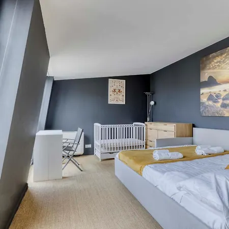 Luxury Penthouse With A/c Terrace & View-le Marais * Paris