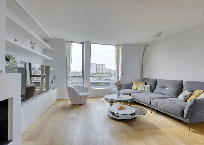 Luxury Penthouse With A/c Terrace & View-le Marais Appartamento *
