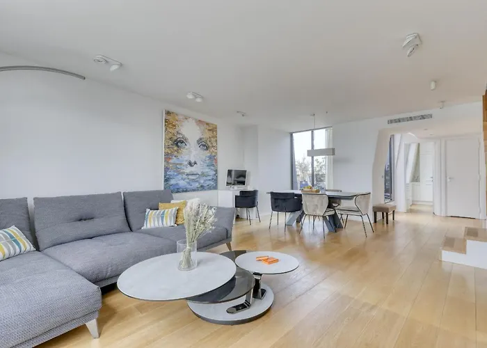 아파트 Luxury Penthouse With A/c Terrace & View-le Marais 파리